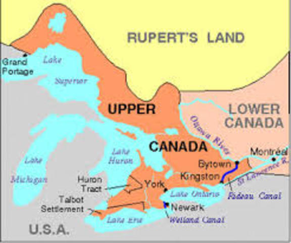 First colonies in Western Canada