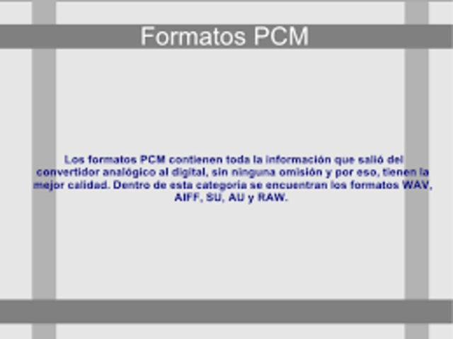 FORMATO PCM