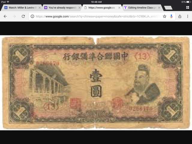 Kubiai Khan made first paper money
