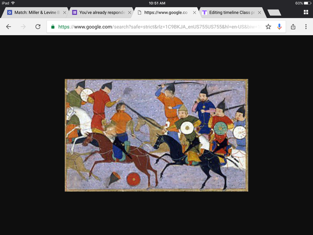 China was under Mongul rule