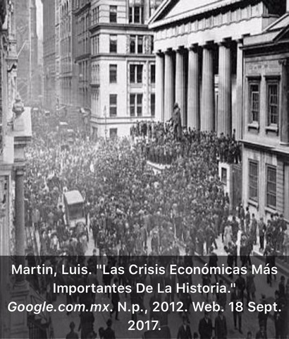 Crisis de 1929 y sus repercusiones en la economía nacional