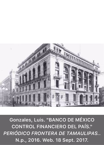 Establecimiento del Banco de México