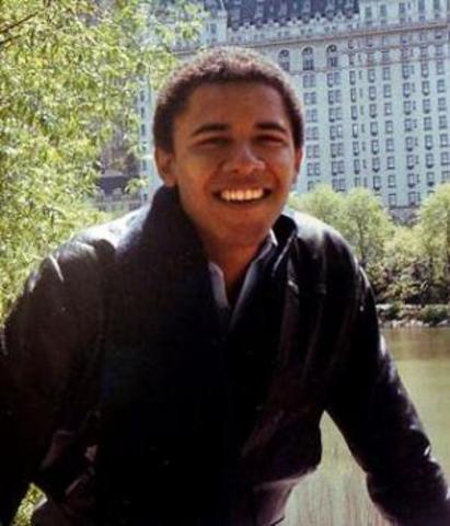 Obama Graduates from  Columbia University