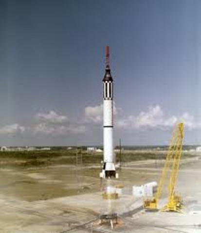 Launch of Mercury-Redstone 3 US