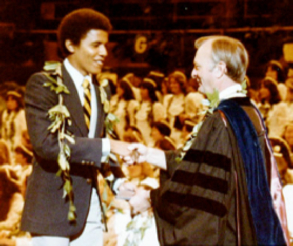 Obama Graduates Law School