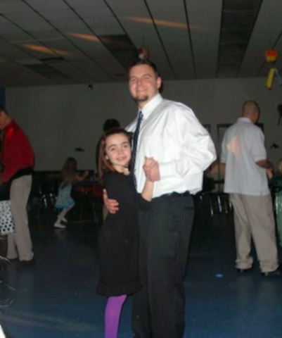 Went to a daddy daughter dance