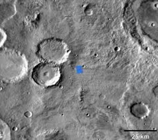 frist impact on another planet