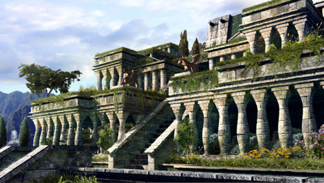Hanging gardens of Babylon