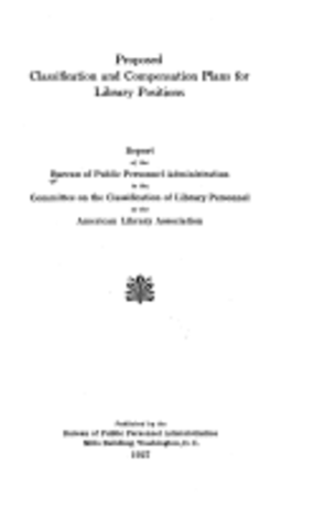 Inician los esfuerzos por determinar las tareas propias de la profesión bibliotecaria