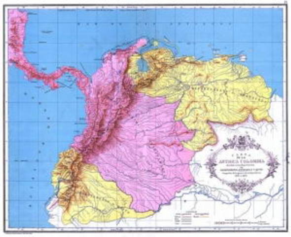 Disolución de la Gran Colombia