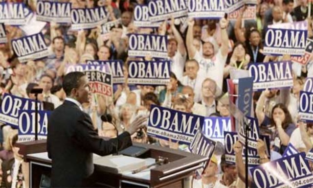 Obama Speaks at Democratic National Convention