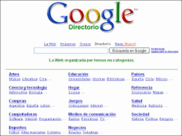 Directorio de Google