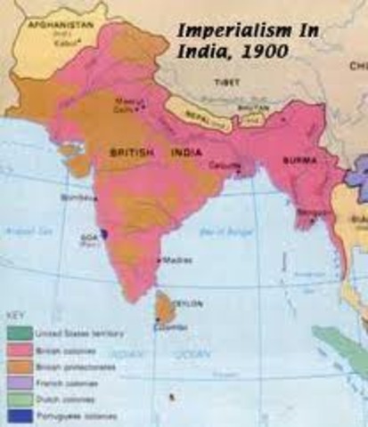 BRITISH COLONIZED INDIA