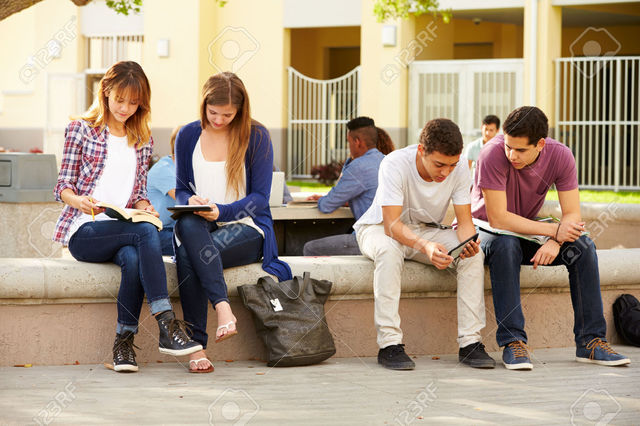 First Hangout outside of school