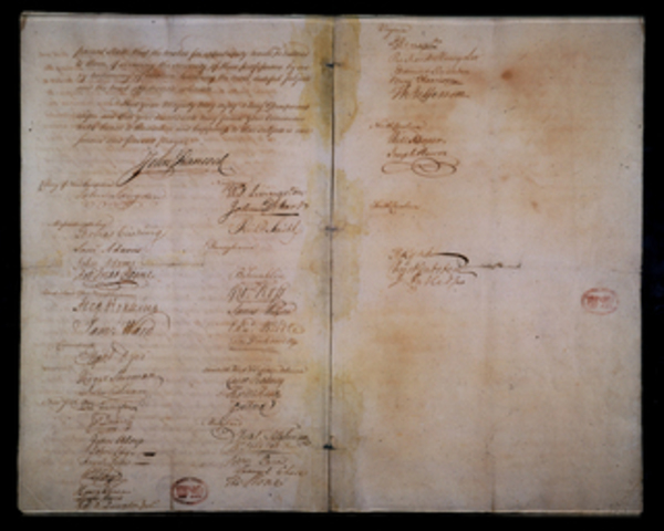 Olive Branch Petition, 1775