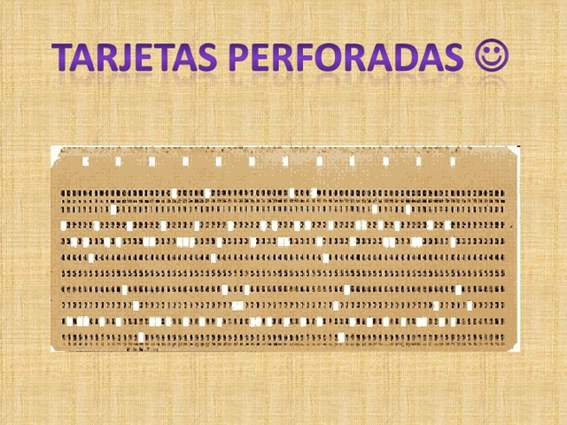 Tarjeta perforada