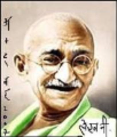 MOHANDAS GANDHI'S LEADERSHIP OF THE INC