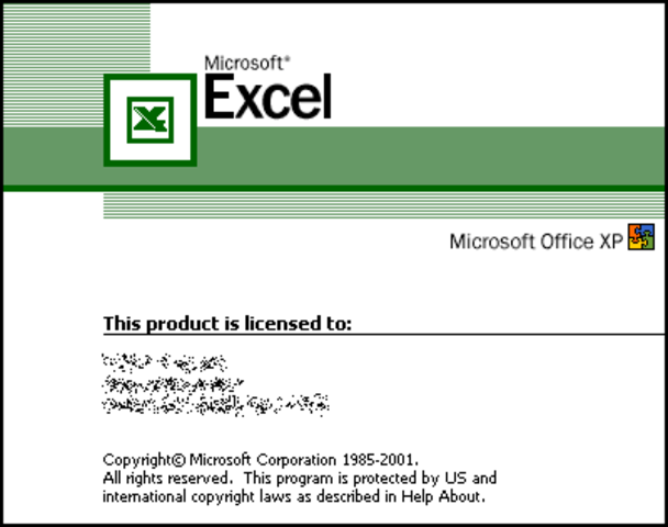 Excel 10.0