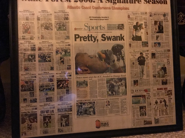 Beginning of Wake Forest Fairytale Football Season