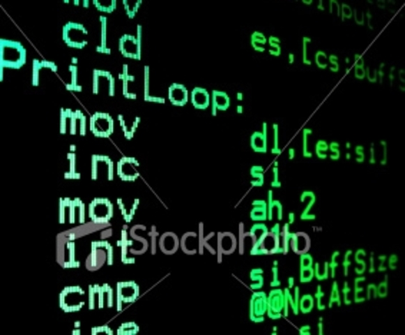 Primeras computadoras modernas (Lenguaje Ensamblador)