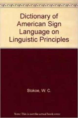 "A Dictionary of American Sign Language..."