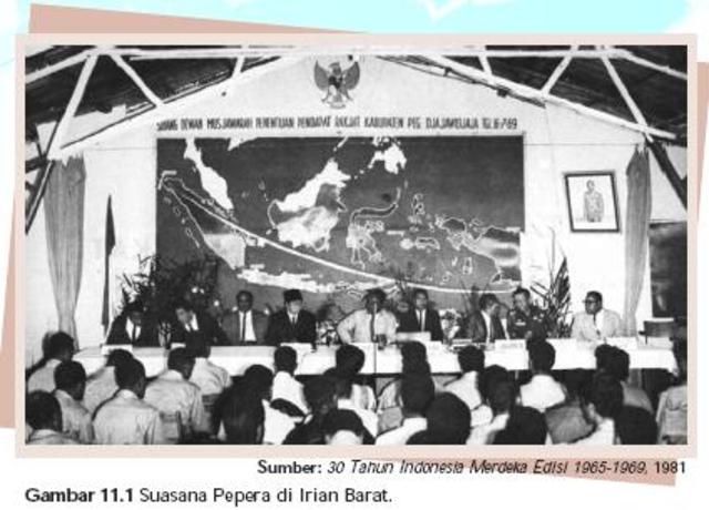 PBB memberi Irian Barat ke Indonesia