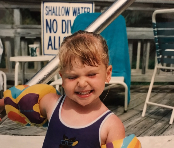 Ashley's First Beach Trip