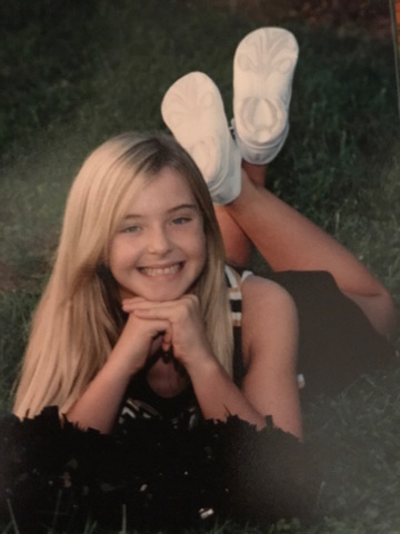 Ashley Begins Cheerleading