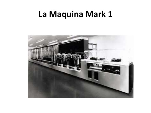 Creación de la computadora "MARK I"