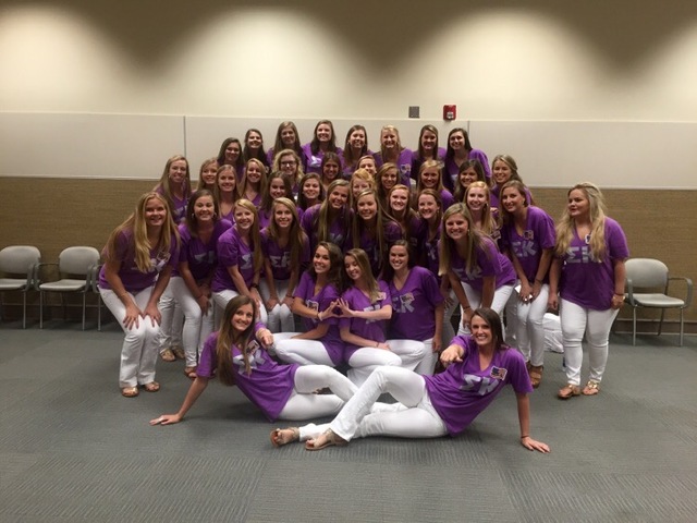 Assumed leadership role in Sigma Kappa