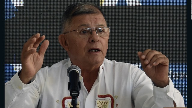 Elección a coordinador de entrega de armas.