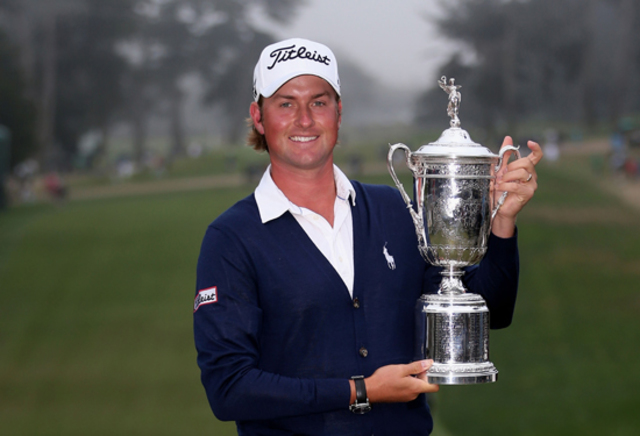 NC- Webb Simpson wins US Open golf