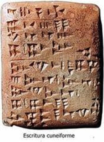 Surgimiento de la escritura