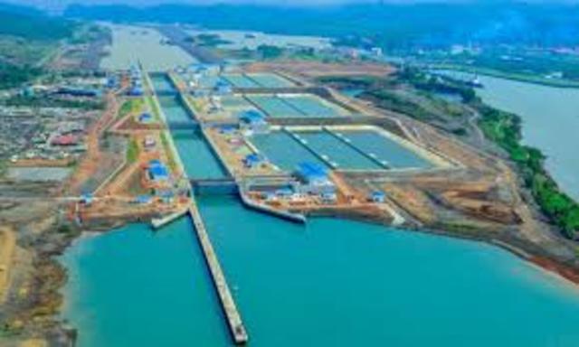 APERTURA CANALE PANAMÁ,  INIZIO PRIMA GUERRA MONDIALE