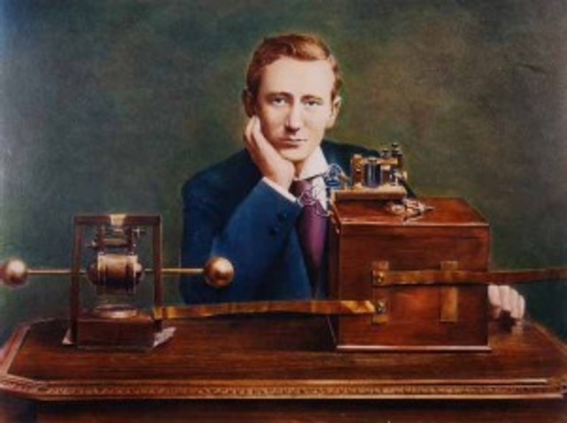 Marconi inventa il telegrafo senza fili