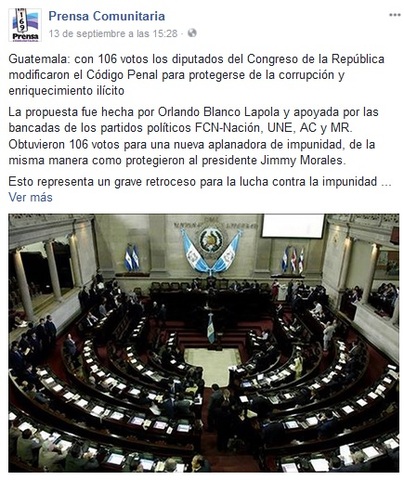 Diputados aprueban reforma al codigo penal