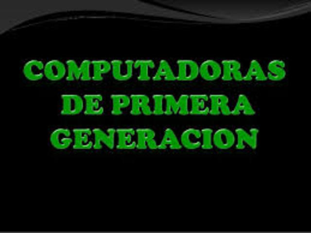 FINAL DE LA 1° GENERACIÓN