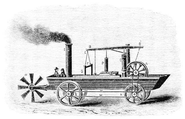 first land vehicle