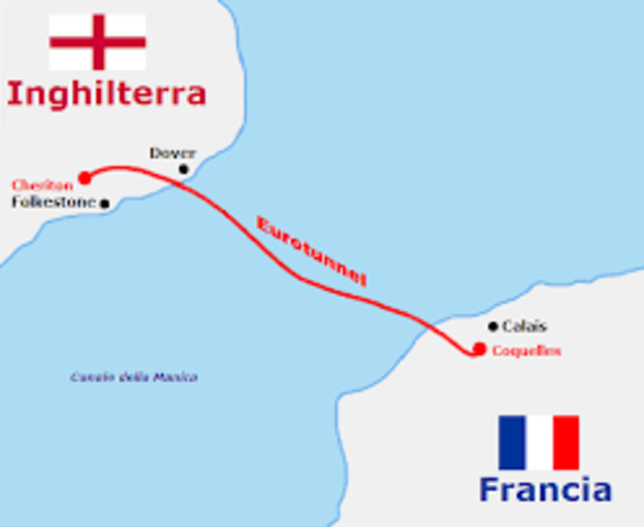 Prima traversata del canale della Manica