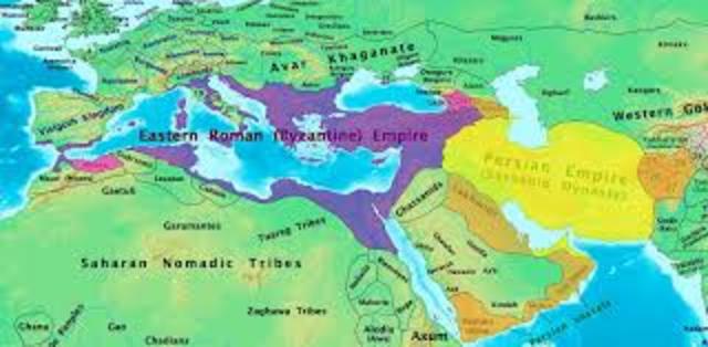 Persians take over Mesopotamia