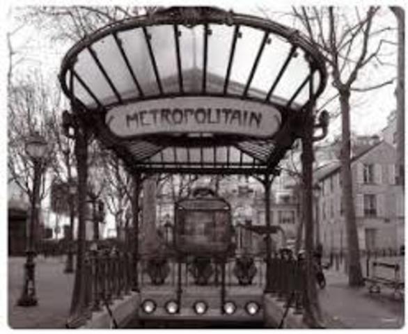 Prima linea metropolitana a Parigi