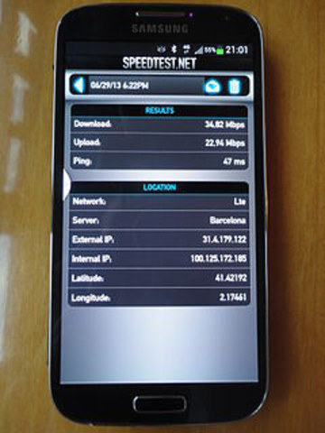 Telefonía móvil 4G