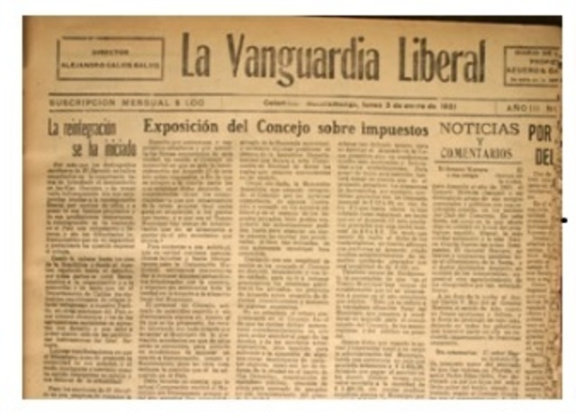 Cambio de formato del periódico Vanguardia Liberal.