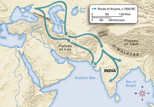 Aryans Migrate into India