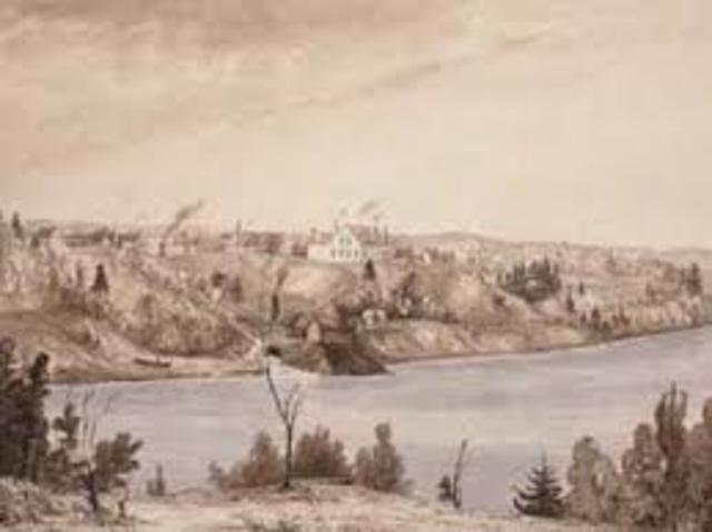 Foundation of Trois-Rivières (seconde permeant settlement)