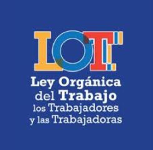 Ley Orgánica del Trabajo los Trabajadores y las Trabajadoras