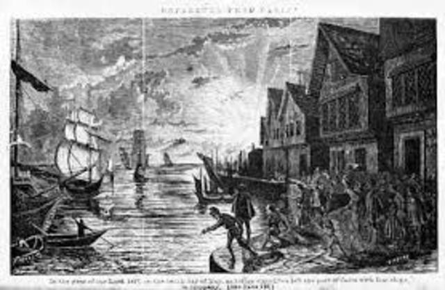 Vespucci's Return to Spain