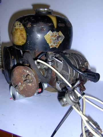 front mounted engine