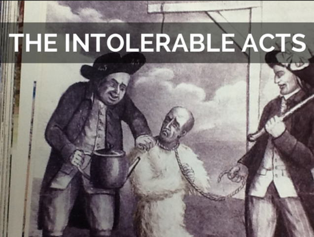 Intolerable Acts