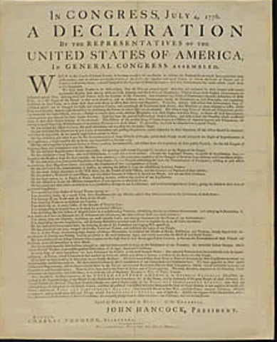 Declaration of Independence